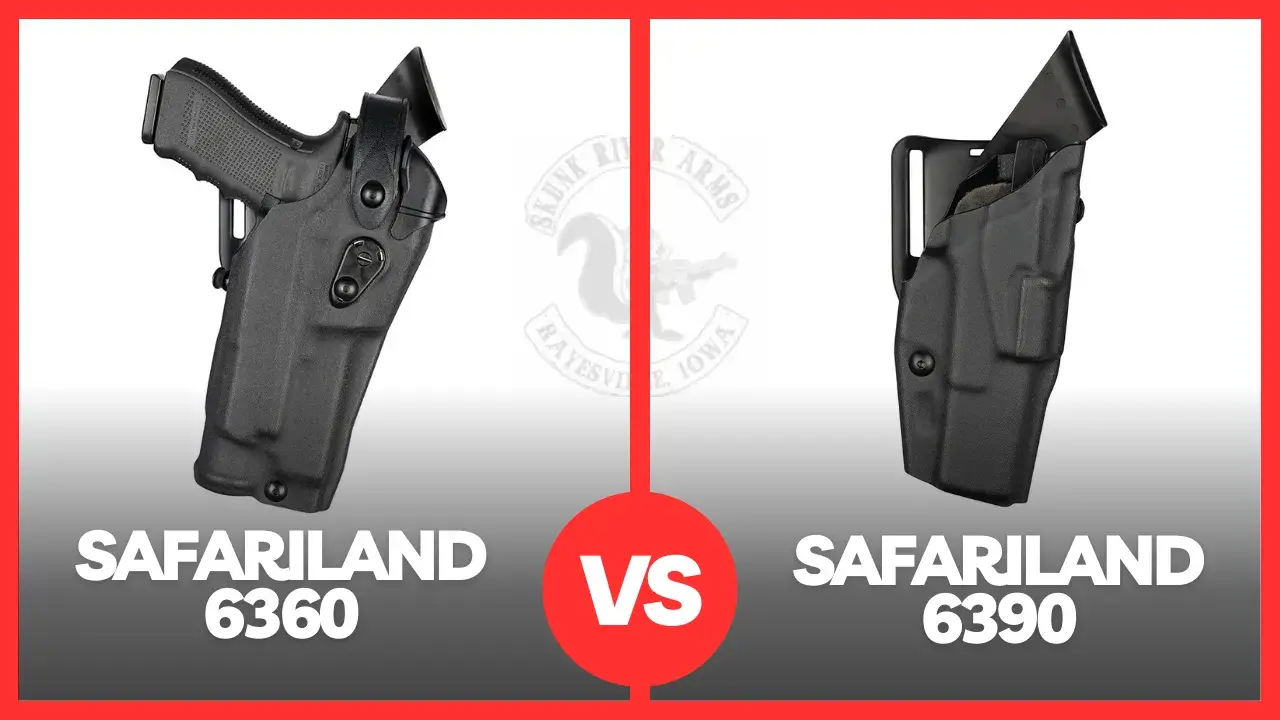 Safariland 6360 Vs 6390 [Which One Is Better?] - Skunk River Arms